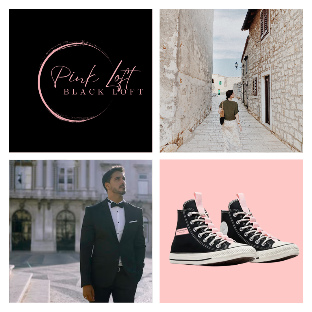 2024 Pink Loft | Black Loft x Converse Signature Sneaker