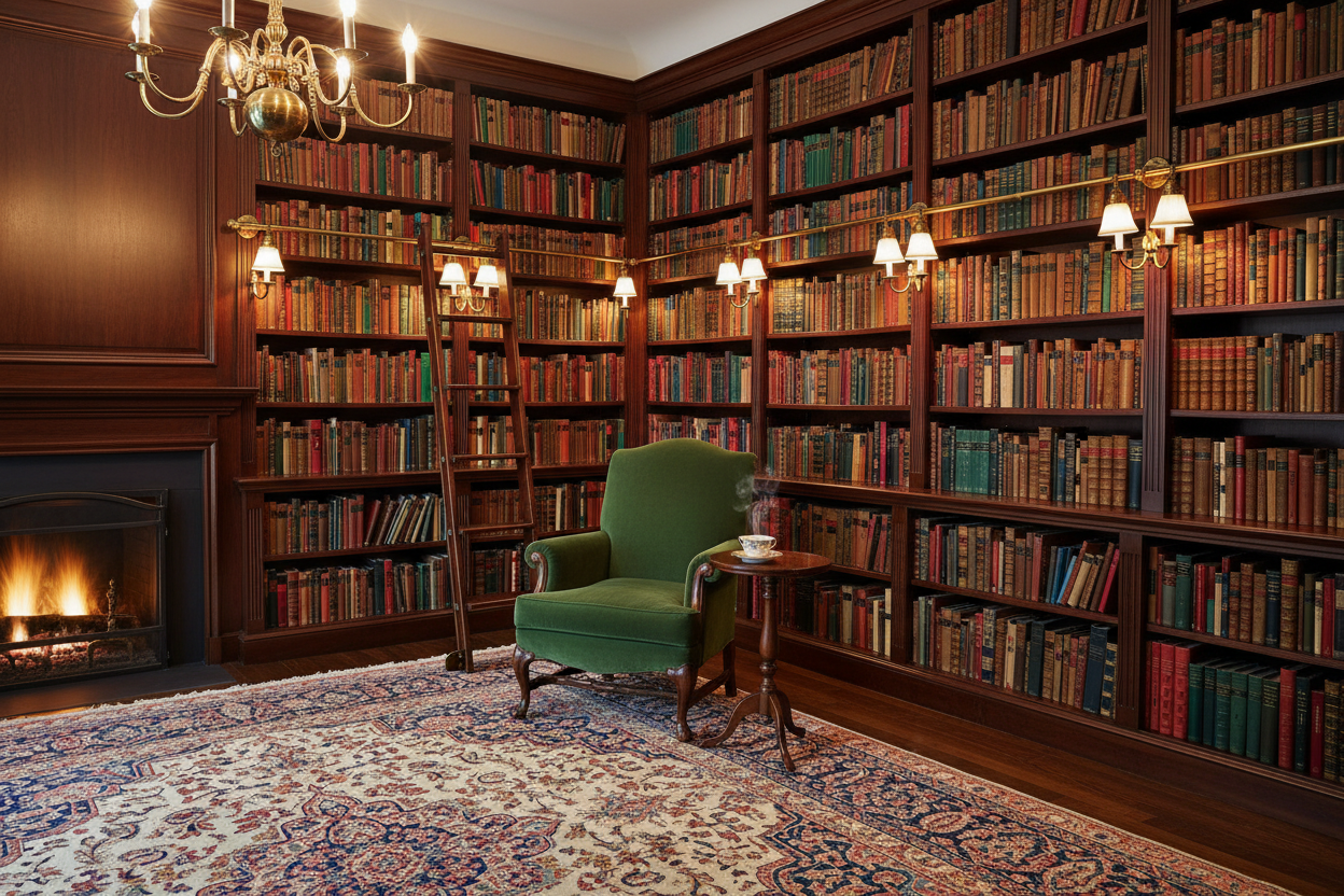 Luxury library